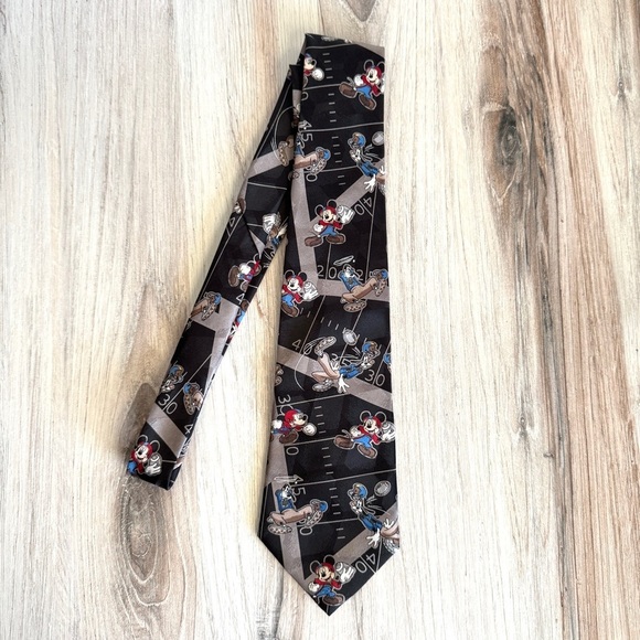 Mickey Unlimited Other - Vintage Mickey Unlimited Walt Disney Mickey Mouse Football Tie